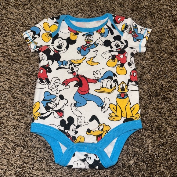 Disney Baby Blue Cartoon One Piece - Picture 1 of 2